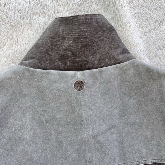 Smith & Wesson Men’s Tactical Conceal Carry Heavy Duty Vest XXL Brown Gray - Picture 7 of 8